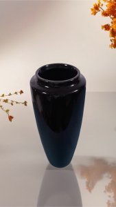Black vase
