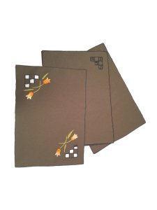 Cut work Table mat 8 & serviettes 8
