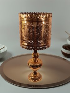 Hand made Brassware table lamp