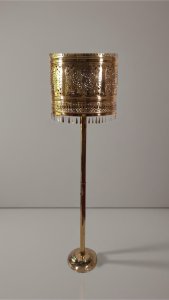 Hand made Brassware lamp large (adjestable )