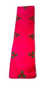 Table runners ( padded meterial )  red