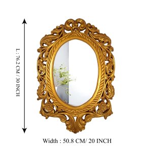 Mirror with carved ornamentation (Without mirror)