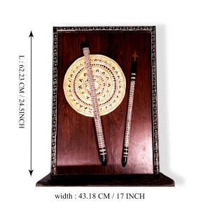 සේසත හා මුර ආයුද - Framed