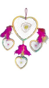Dream catcher  (big heart shape )