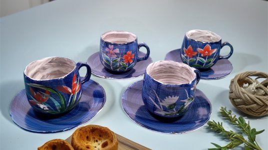 Tea cup - 4 cups