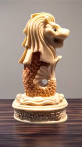 Singapore's Merlion souvenir