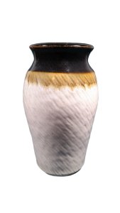 Textured White vase