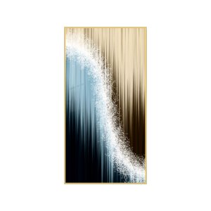 Crystal porcelain painting
