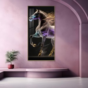 Crystal  porcelain  painting