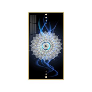 Crystal porcelain painting