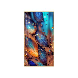 Crystal porcelain painting