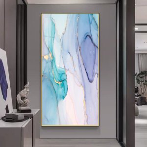 Crystal porcelain painting