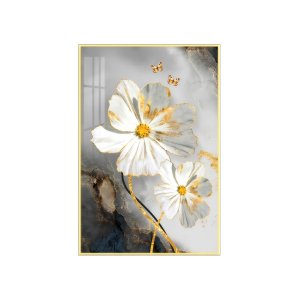Crystal porcelain painting