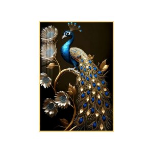 Crystal porcelain painting
