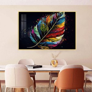 Crystal porcelain painting