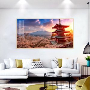 Crystal porcelain painting