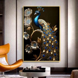 Crystal porcelain painting
