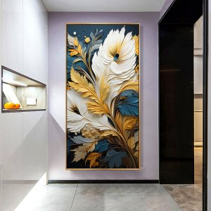 Crystal porcelain painting