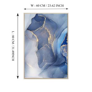Crystal porcelain painting