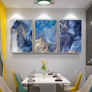Crystal porcelain painting