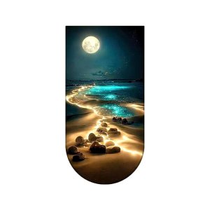Crystal porcelain painting