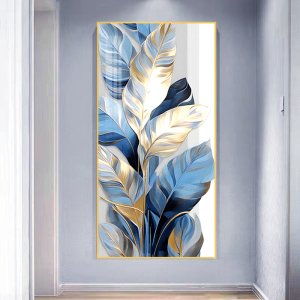 Crystal porcelain painting