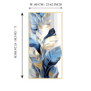 Crystal porcelain painting