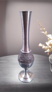 pewter vase