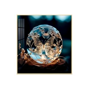 Crystal  porcelain  painting