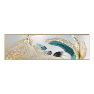 Crystal porcelain painting