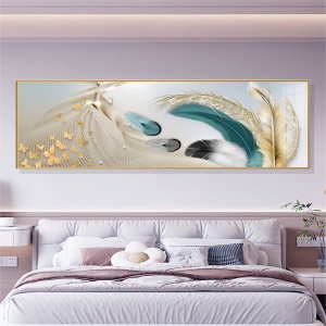 Crystal porcelain painting