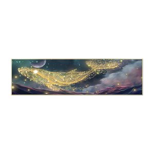 Crystal porcelain painting