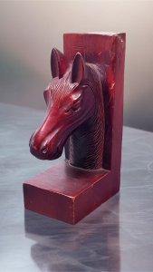 horse face - Wood craft