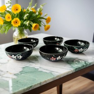 Ceramic Pottery  Serving Set