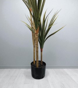 Plastic Dracaena Tree in pot