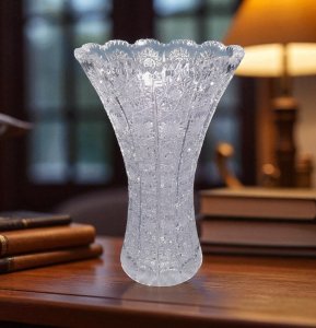 Crystal Glass Flower Vase.