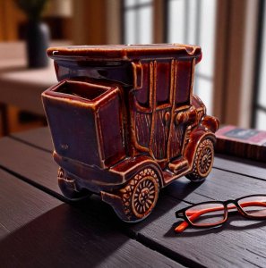 Ceramic Antique Car