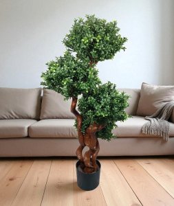 UV-Boxwood Topiary in Pot