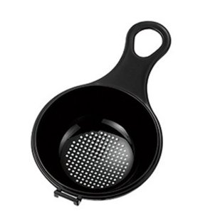 2Pcs/Set Flour Colander Mesh Eco-friendly Long Lasting Plastic Flour Fine Mesh Strainer Tools