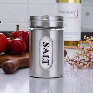 Stainless Steel Spice Shaker Jar