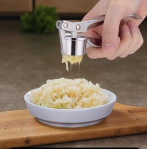 Garlic Press Stainless Steel