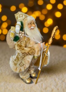 Gold  Santa